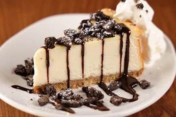 Cheesecake Topped With OREO® Cookie Pieces