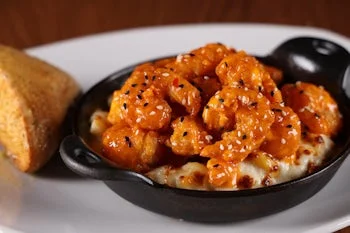 Boom Boom Shrimp Mac & Cheese