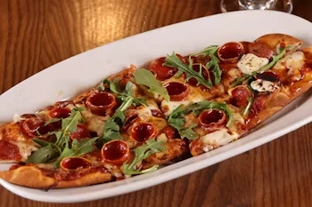 99 Restaurants Menu with Prices & Nutrition Info 14 Hot Honey Pepperoni Flatbread